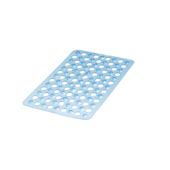 Tapete para Banho 48x32cm Antiderrapante Azul Primafer Atlas