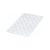 Tapete para Banho 48x32cm Antiderrapante Transparente Primafer Atlas