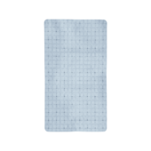 Tapete para Box em PVC Azul 71x40cm Casa Ok