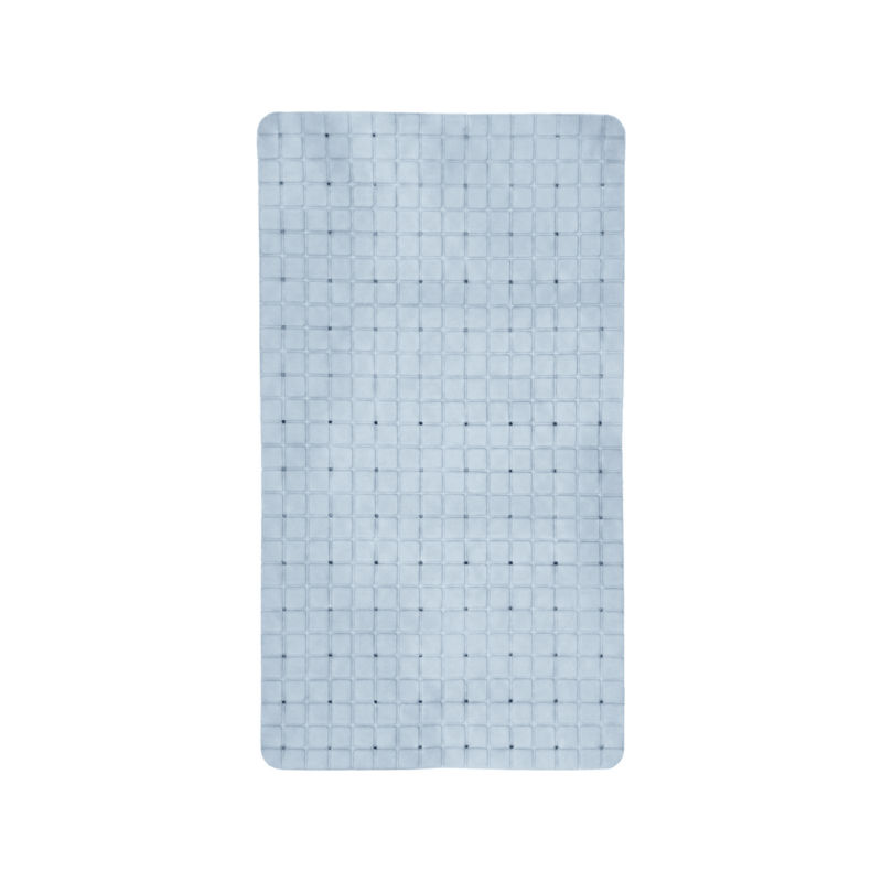 Tapete para Box em PVC Azul 71x40cm Casa Ok