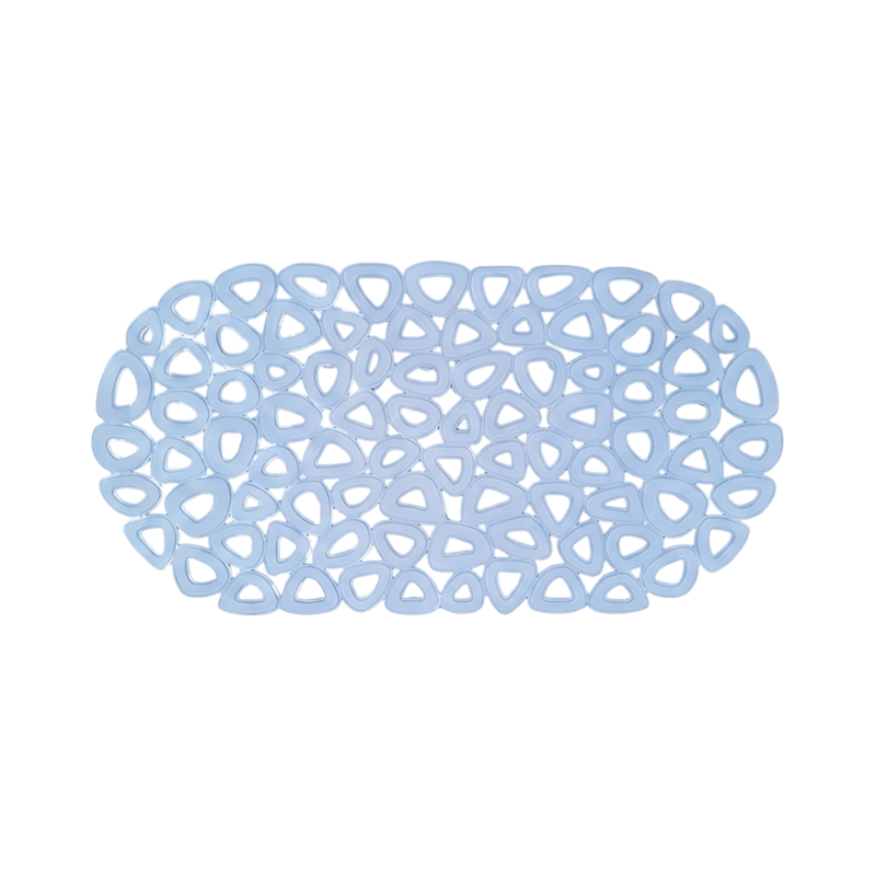 Tapete para Box PVC Azul 37x67cm Casa Ok