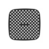 Tapete Silicone Air Fryer Quadrada Preta 18,5cm Lyor
