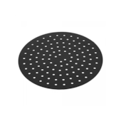 Tapete Silicone Air Fryer Redondo Preta 18,5cm Lyor