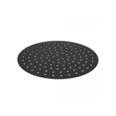 Tapete Silicone Air Fryer Redondo Preta 18,5cm Lyor