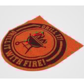 Tapete Vinil Super Print Grill it Laranja 60X60cm kapazi
 Tapete Vinil Super Print Grill it Laranja 60X60cm kapazi