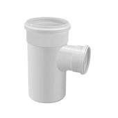 Tê com Redução para Esgoto 75x50mm Krona  Tê com Redução para Esgoto 75x50mm Krona