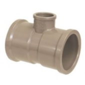 Tê com Redução Soldável 60x25mm Krona  Tê com Redução Soldável 60x25mm Krona