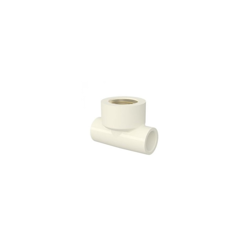 Tê de Transição Aquatherm 22mm x 1/2" Tigre