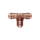 Tê para Gás 5/8" UNF para TUbo de Cobre 3/8" Jackwal