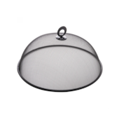 Tela Protetora para Alimentos de Metal Revestida com Plástico Preta 30cm x 12cm Lyor