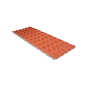 Telha PVC Plan Cerâmica 2,41mx88cm Eplast Telha PVC Plan Cerâmica 2,41mx88cm Eplast