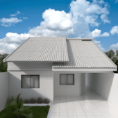 Telha Superonda 4mm 2,44x0,50m Eternit