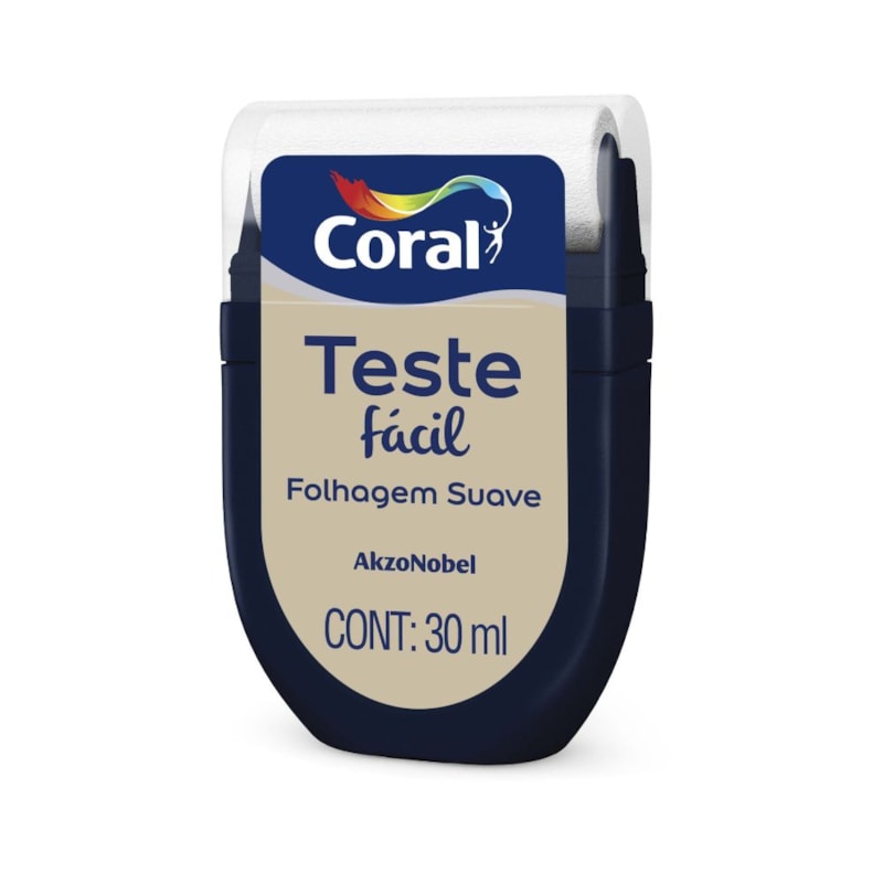 Teste Fácil Folhagem Suave 30ml Coral