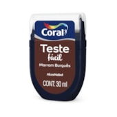 Teste Fácil Marrom Burguês 30ml Coral