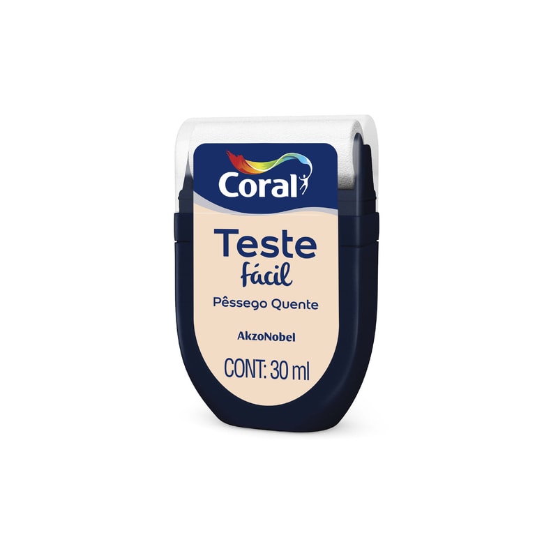 Teste Fácil Pêssego Quente 30ml Coral