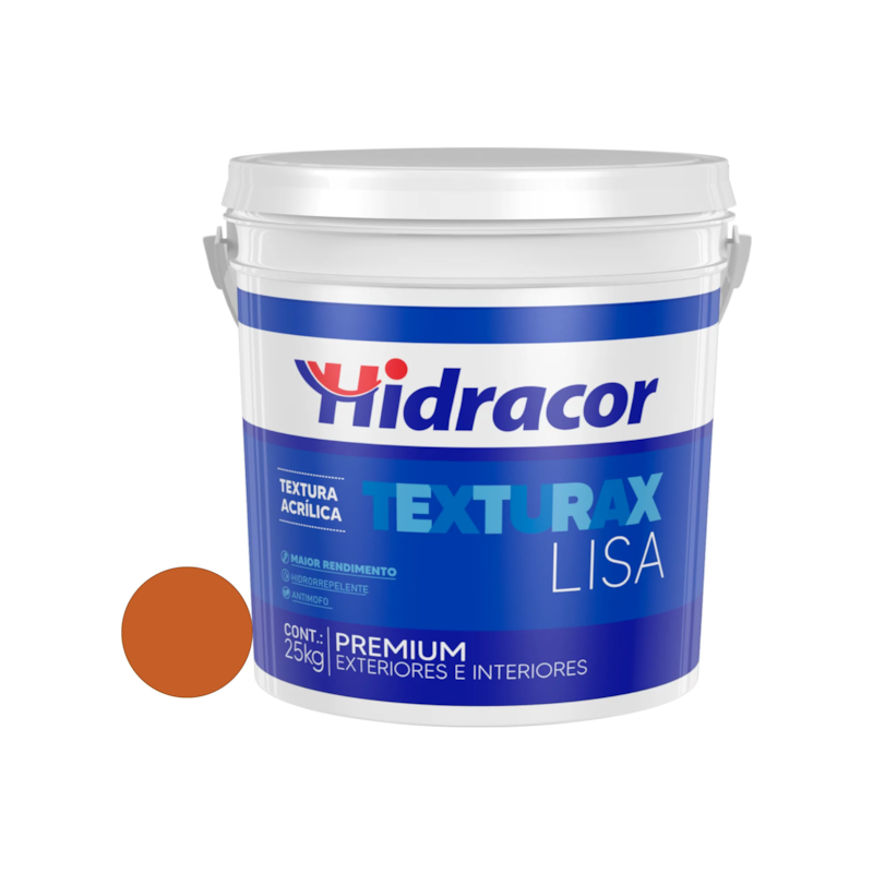 Textura Lisa Laranja Havaí Balde 25Kg Hidracor