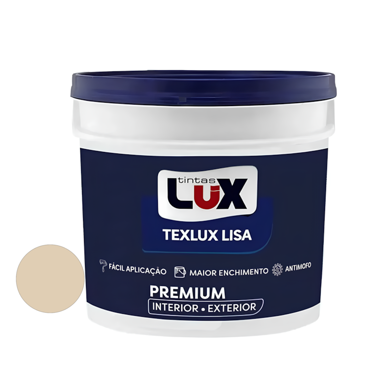Textura Lisa Texlux Externo Areia 20kg Lux