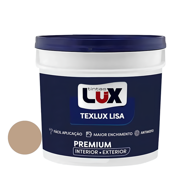 Textura Lisa Texlux Externo Camurça 20kg Lux
