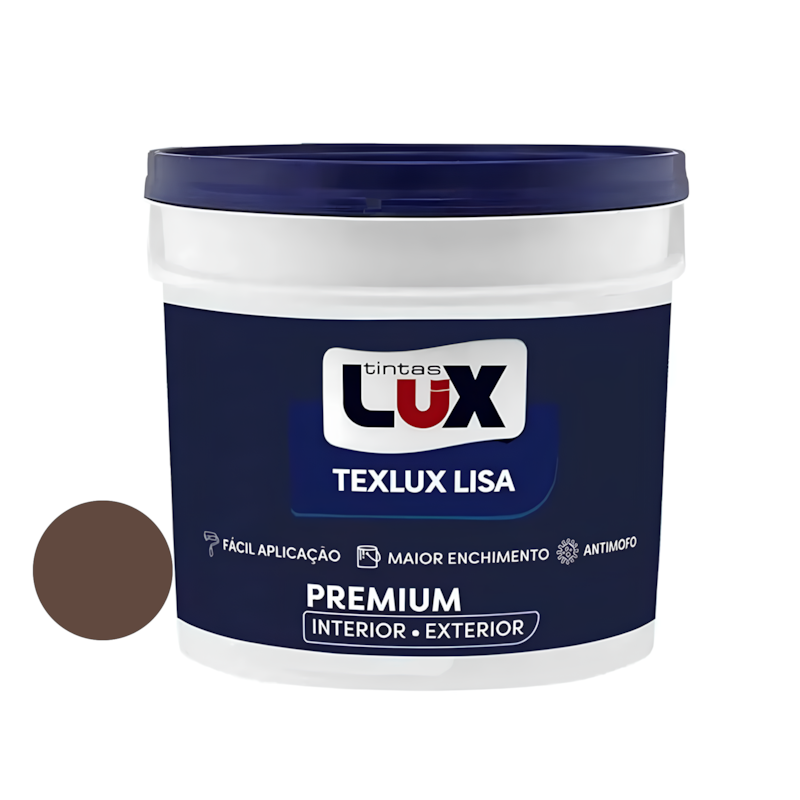 Textura Lisa Texlux Externo Chocolate 20kg Lux
