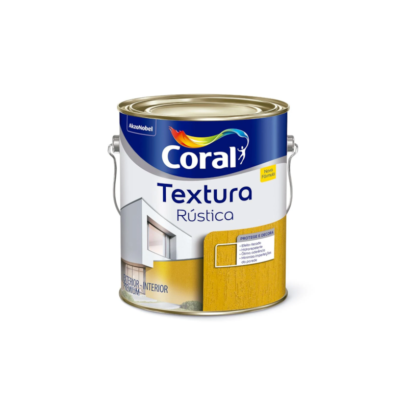Textura Rústica Branco 5kg Coral