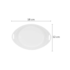Tigela Oval com Alça 18x12,1cm 300ml Bestfer