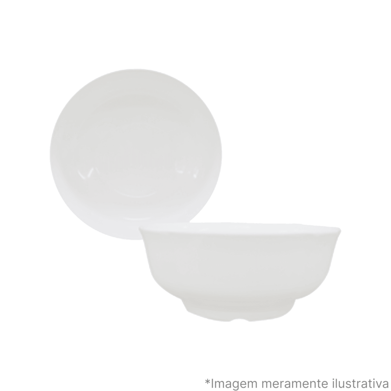 Tigela Trab Redonda 12cm 250ml Premium Bestfer