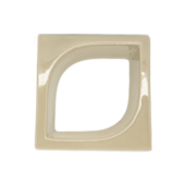 Tijolo Vazado Cobogó Pétala Areia 20x20x8cm Cerâmica Martins Tijolo Vazado Cobogó Pétala Areia 20x20x8cm Cerâmica Martins