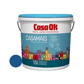 Tinta Acrílica Azul Céu 15L Casa Ok Tinta Acrílica Azul Céu 15L Casa Ok
