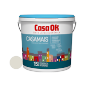 Tinta Acrílica Branco Gelo 15L Casa Ok Tinta Acrílica Branco Gelo 15L Casa Ok