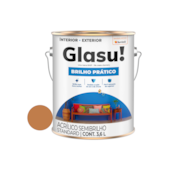 Tinta Acrílica Brilho Prático Semibrilho Amêndoa Fresca 3,6L Glasu Tinta Acrílica Brilho Prático Semibrilho Amêndoa Fresca 3,6L Glasu