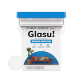 Tinta Acrílica Brilho Prático Semibrilho Branco Neve 18L Glasu Tinta Acrílica Brilho Prático Semibrilho Branco Neve 18L Glasu