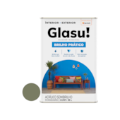 Tinta Acrílica Brilho Prático Semibrilho Cacto Mandacaru 18L Glasu Tinta Acrílica Brilho Prático Semibrilho Cacto Mandacaru 18L Glasu