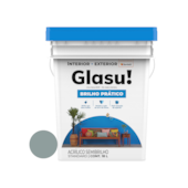 Tinta Acrílica Brilho Prático Semibrilho Verde Mineral 18L Glasu Tinta Acrílica Brilho Prático Semibrilho Verde Mineral 18L Glasu