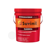 Tinta Acrílica Clássica Fosco Branco Neve 3,6L Balde Suvinil