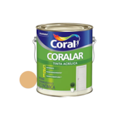 Tinta Acrílica Coralar Cromo Suave 3,6L Coral  Tinta Acrílica Coralar Cromo Suave 3,6L Coral