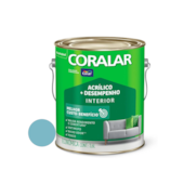  Tinta Acrílica Coralar Fosco Azul Arpoador 3,6L Coral