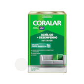 Tinta Acrílica Coralar Fosco Branco 18L Coral