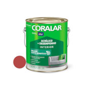  Tinta Acrílica Coralar Fosco Rubi 3,6L Coral