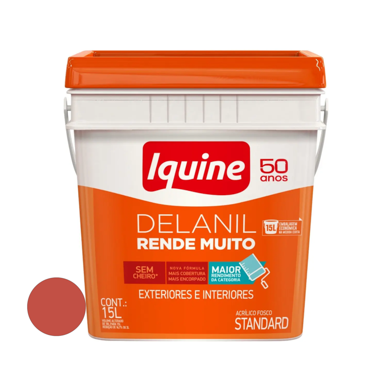 Tinta Acrílica Delanil Rende Muito Boi Garantido 15L Iquine