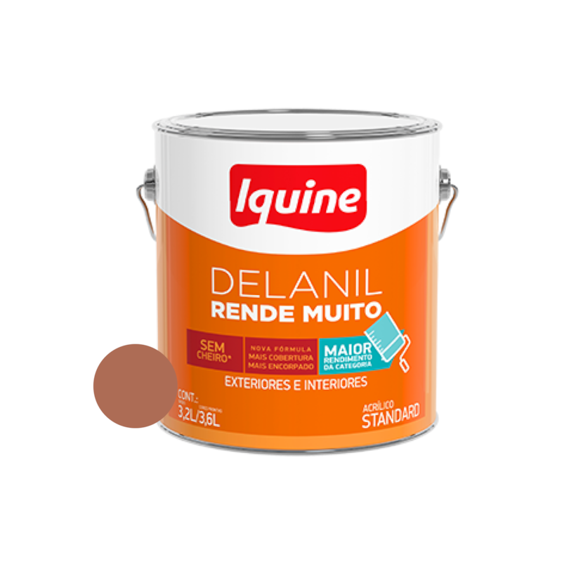 Tinta Acrílica Delanil Rende Muito Minas Gerais 3,6L Iquine