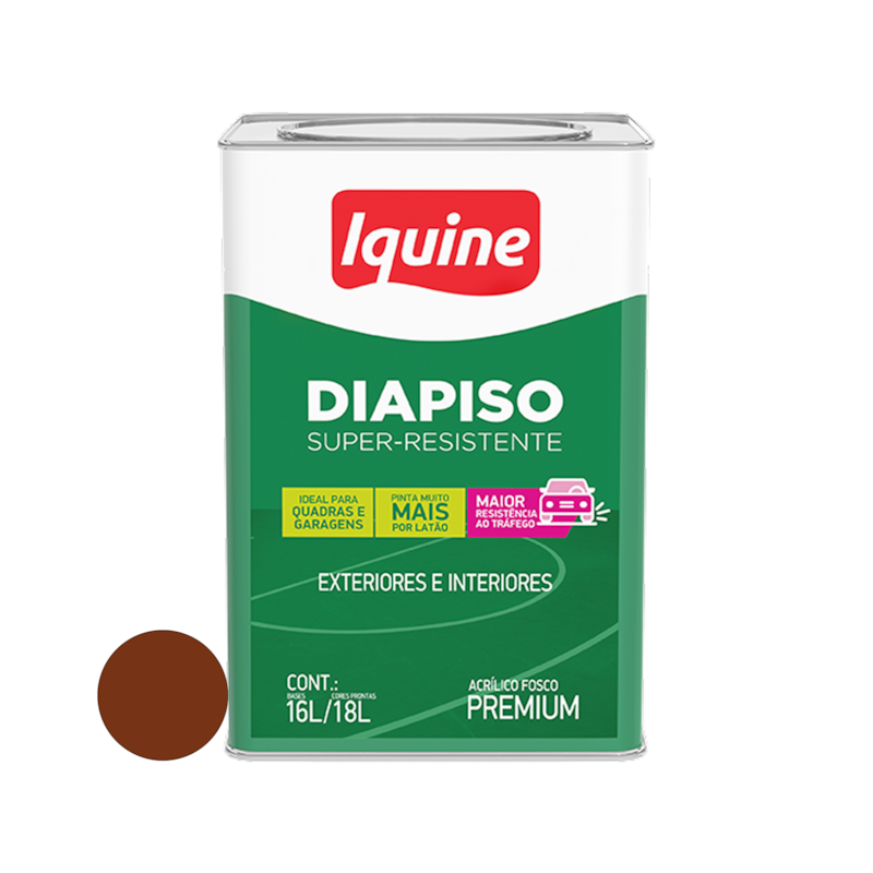 Tinta Acrílica Diapiso Fosco Cerâmica 18L Iquine