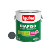 Tinta Acrílica Diapiso Fosco Cinza Escuro 3,6L Iquine