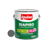Tinta Acrílica Diapiso Fosco Cinza Médio 3,6L Iquine
