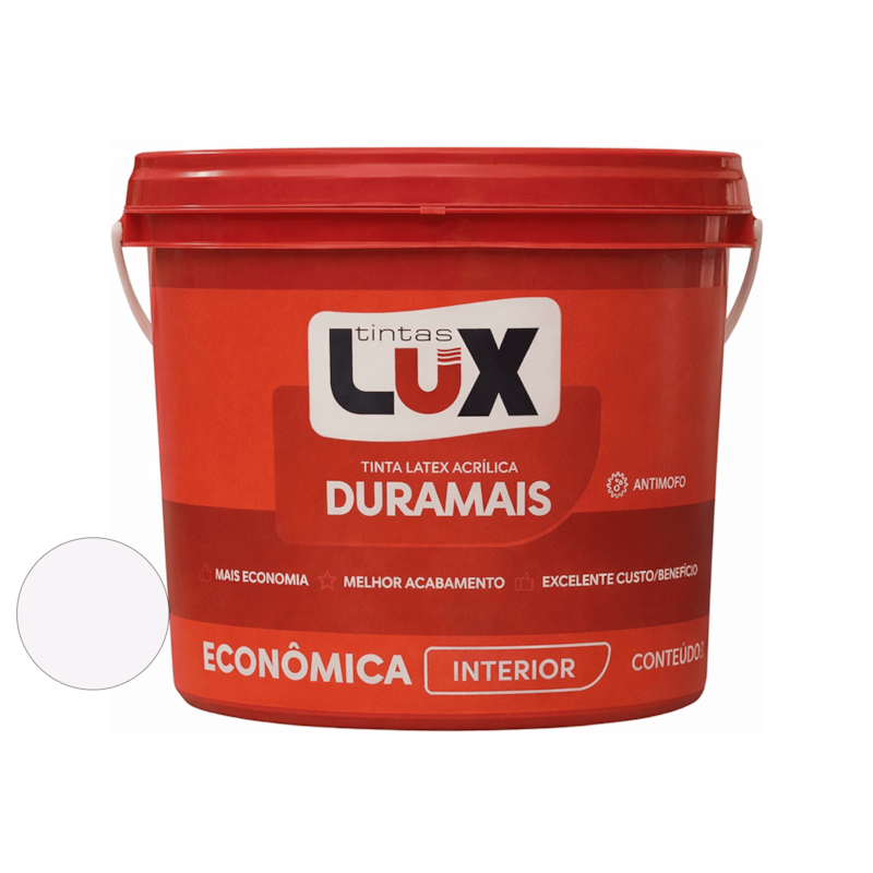 Tinta Acrílica Duramais Branco Neve 3L Lux