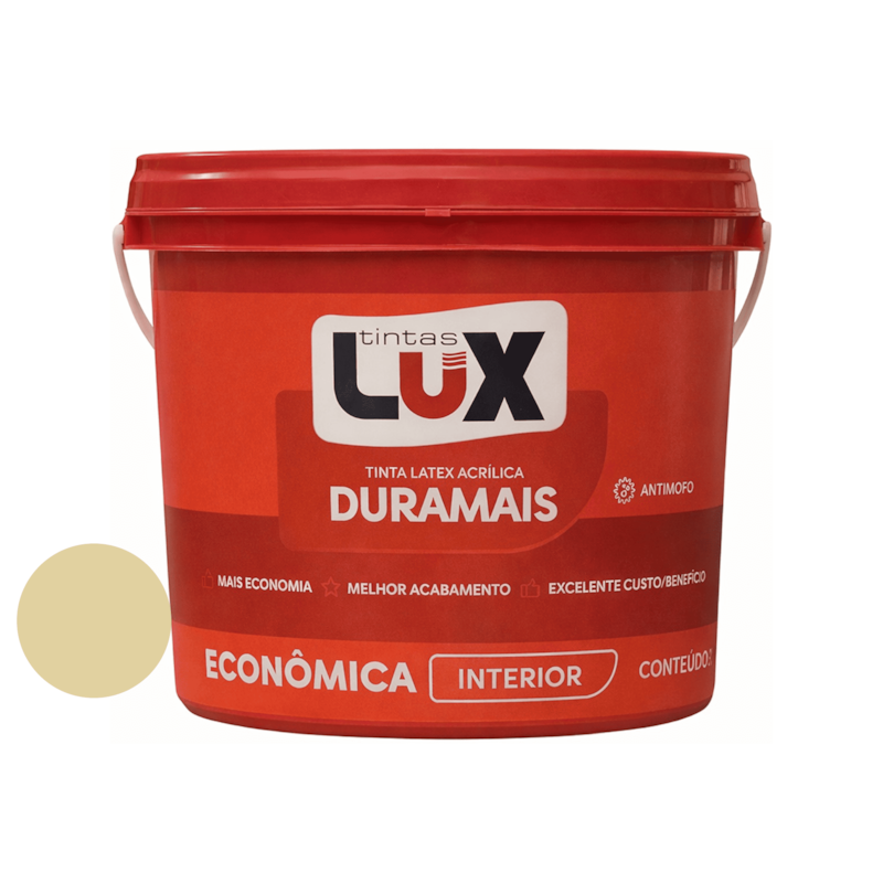 Tinta Acrílica Duramais Palha 3L Lux