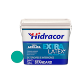 Tinta Acrílica Extralatex Brilho da Seda Verde Água 3,6L Hidracor Tinta Acrílica Extralatex Brilho da Seda Verde Água 3,6L Hidracor