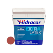 Tinta Acrílica Extralatex Brilho da Seda Vermelho Caribe 15L Hidracor Tinta Acrílica Extralatex Brilho da Seda Vermelho Caribe 15L Hidracor
