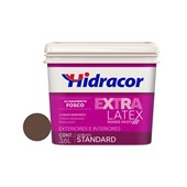 Tinta Acrílica Extralatex Fosco Chocolate 3,6L Hidracor