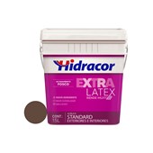 Tinta Acrílica Extralatex Fosco Chocolate Balde 15 Litros Hidracor