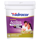 Tinta Acrílica Extralatex Semi Brilho Pitanga 18L Hidracor